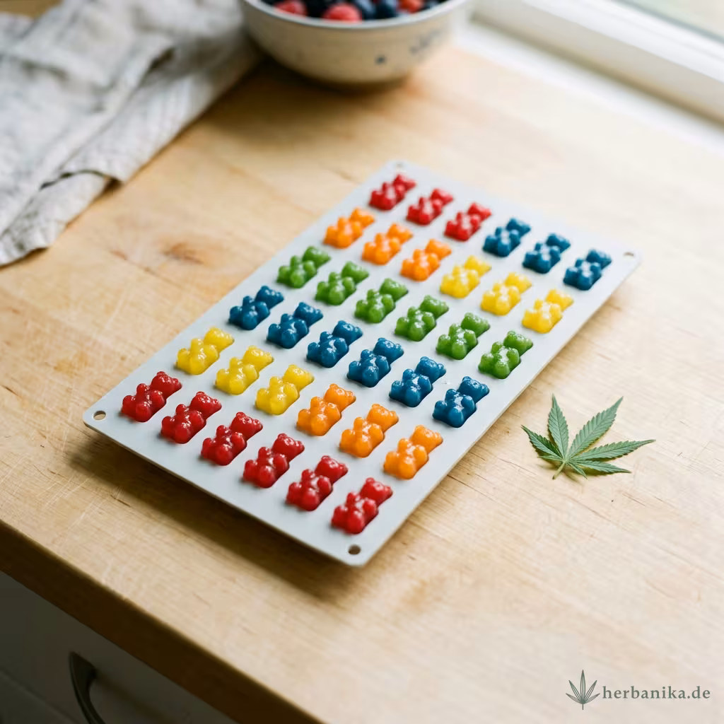 Cannabis-Gummibärchen selber machen