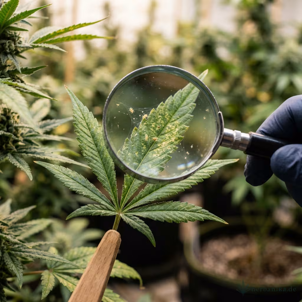 Cannabis-Schädlinge erkennen und bekämpfen