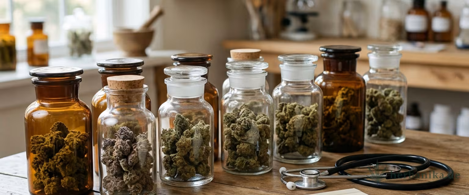 Cannabis-Sorte nach Beschwerden finden | Matcher