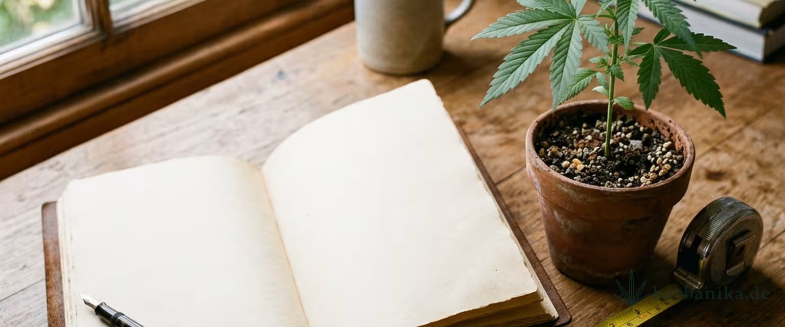 Cannabis-Tagebuch: Dosis & Wirkung protokollieren