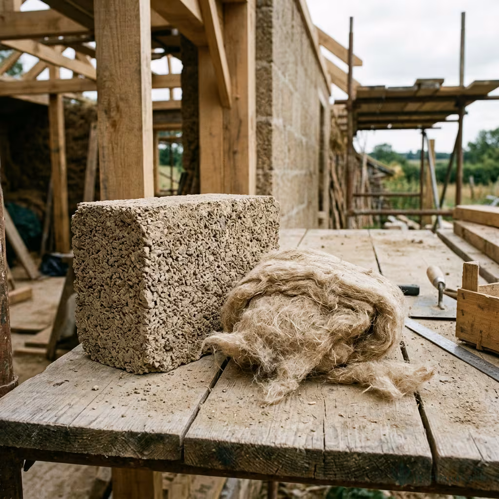 Hanfbeton & Hanfdämmung: Bauen mit Hanf