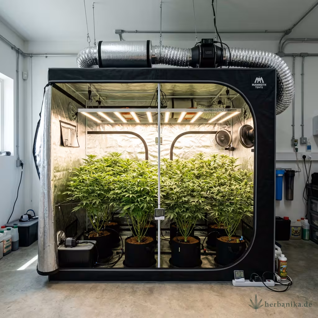 Indoor Grow: Ausrüstung, Aufbau und Kosten im Überblick